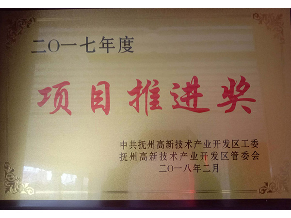項(xiàng)目推進(jìn)獎